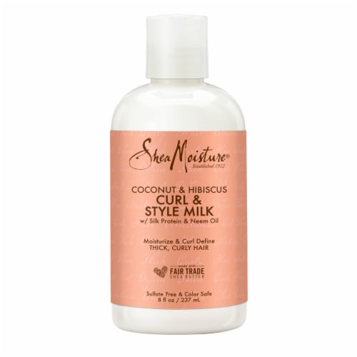 SheaMoisture Coconut and Hibiscus Curl and Style Milk Perspective: back