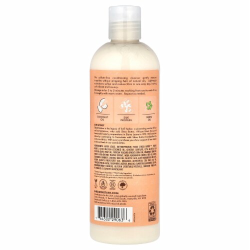 Shea Moisture Coconut & Hibiscus Curl Moisture Co-Wash Perspective: back