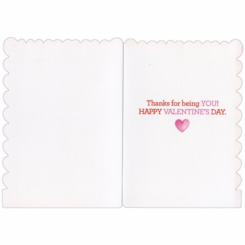 RSVP One in a Million Hearts Valentine's Day Card Perspective: back