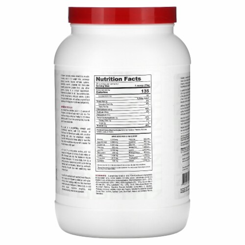 Metabolic Nutrition Protizyme, Standard Whey Protein Powder Peanut Butter Cookie - 2LB Perspective: back