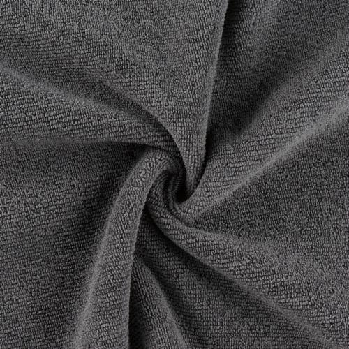 Arkwright Bck2U Terry Mircofiber Salon Towel 16x27 Grey (24/Pack) Perspective: back