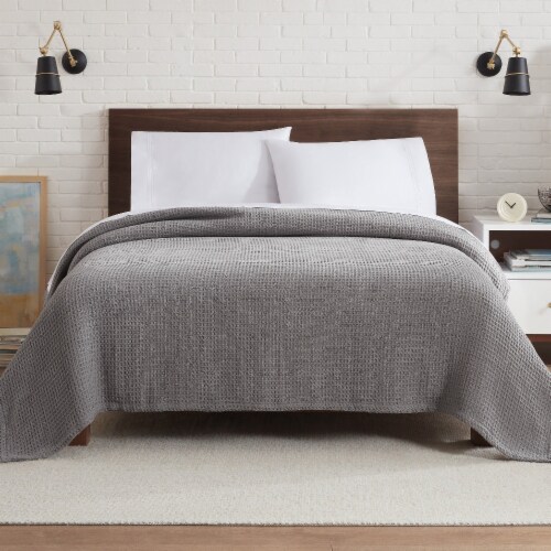 Aston and Arden Luxury Waffle Weave Cotton Bed Blankets Bed Size Options Warm Blanket for Queen Metro Market