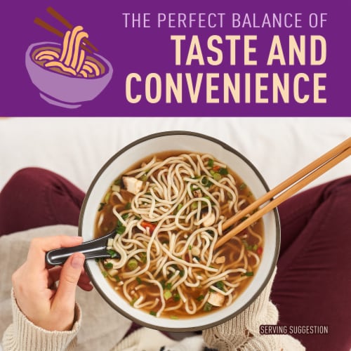 Annie Chun's Japanese-Style Udon Soup Bowl Perspective: back