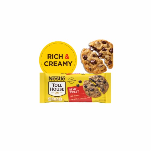 Toll House Semi Sweet Chocolate Baking Chips (Pack of 16) Perspective: back