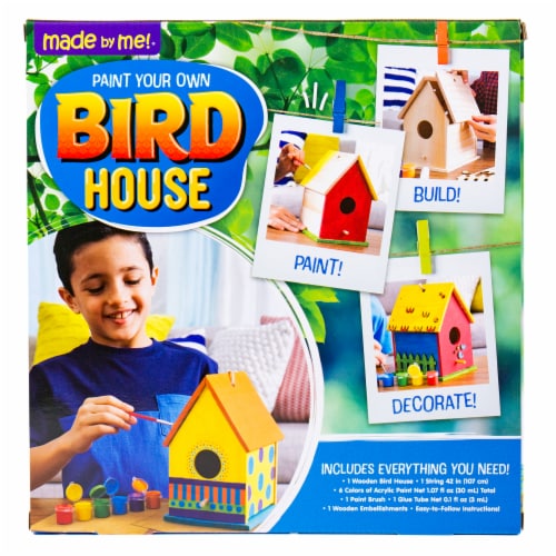 Horizon Group USA Made by Me Bird House Kit Perspective: back