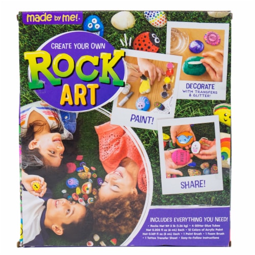 Horizon Group USA Made By Me Rock Art Kit Perspective: back