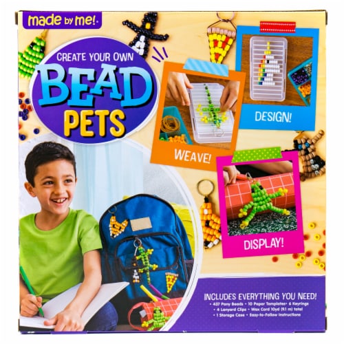 Made by Me Create Your Own Bead Pets Set Perspective: back