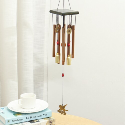Wind Chimes Aluminum Tubes Large Tone Resonant Bell Chapel Church Garden Decor, 1 unit Fred Meyer
