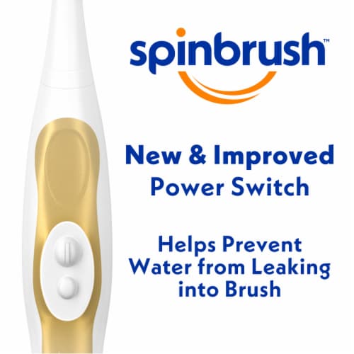 Spinbrush® Pro Clean Soft Toothbrush Perspective: back