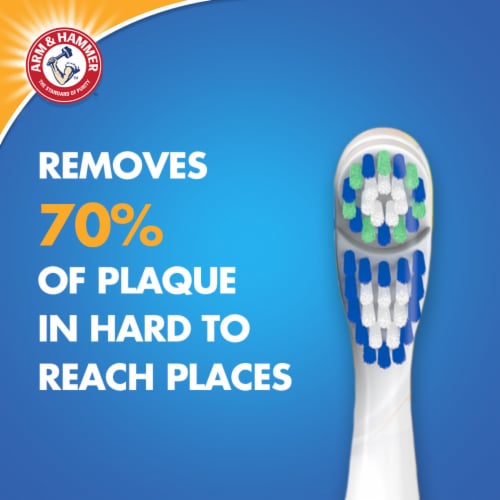 Spinbrush Pro+Gum Health Electric Battery Powered Adult Toothbrush Soft Bristles Aids Plaque Removal Perspective: back