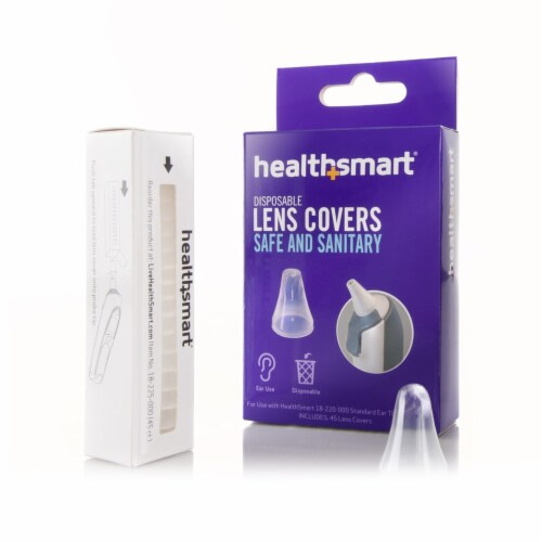 HealthSmart Tympanic Thermometer Probe Cover 45 per Box Perspective: back