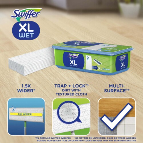 Swiffer Sweeper XL Wet Pad Refills Open Window Fresh 12 Count 12 Count Foods Co