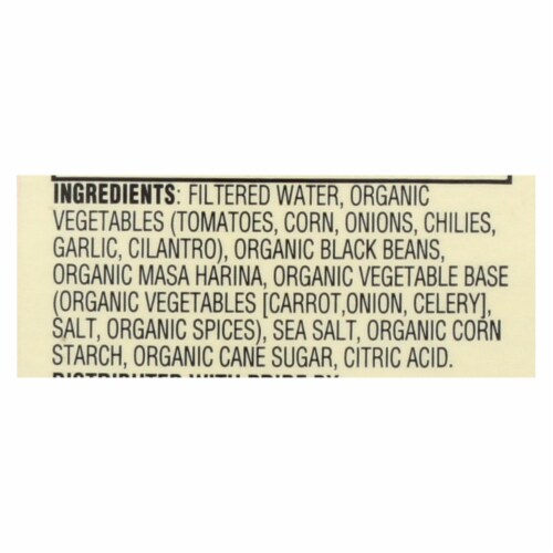 Dr. McDougall's Tortilla Style Organic Gluten Free Soup Perspective: back