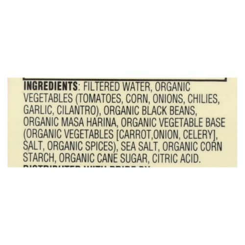 Dr. McDougall's Tortilla Style Organic Gluten Free Soup Perspective: back