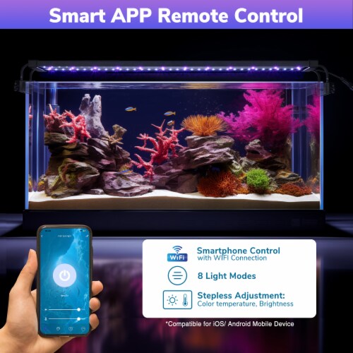 30 inch led aquarium light outlet