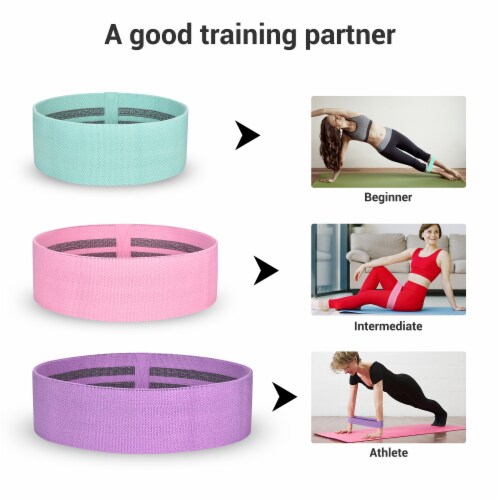 3 pack fabric stretch bands cheap