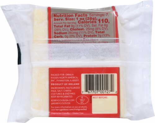 Kerrygold Blarney Castle Gouda Style Cheese Perspective: back