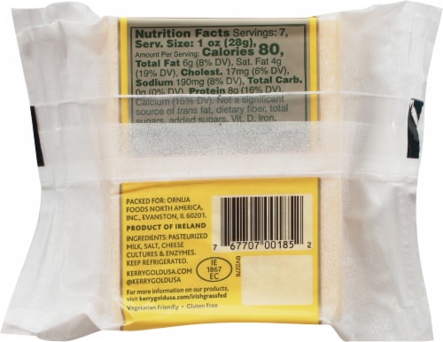 Kerrygold™ Reduced Fat Dubliner Cheese Perspective: back