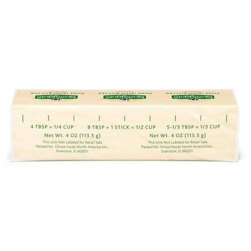 Kerrygold Grass-Fed Pure Irish Unsalted Butter Sticks Perspective: back