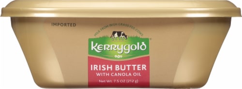 Kerrygold Grass Fed Irish Butter with Canola Oil Tub Perspective: back