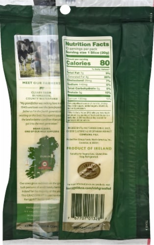 Kerrygold Mild Cheddar Cheese Slices Perspective: back