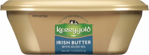 Kerrygold® Grass Fed Irish Butter with Olive Oil Tub Perspective: back