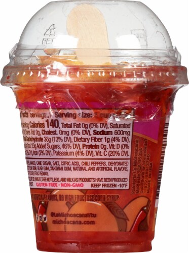 La Michoacana™ Mangonada Cups Perspective: back