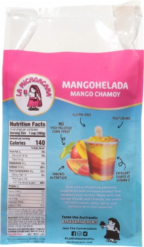 La Michoacana™ Mangohelada Mango Chamoy Cups Perspective: back