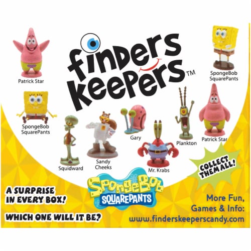 Finders Keepers™ SpongeBob Milk Chocolate Candy & Surprise Perspective: back