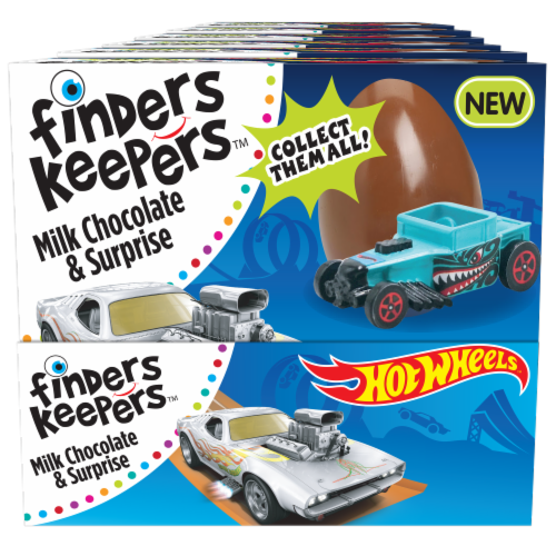 Finders Keeper™ Goods Hot Wheels Toy & Chocolate Perspective: back