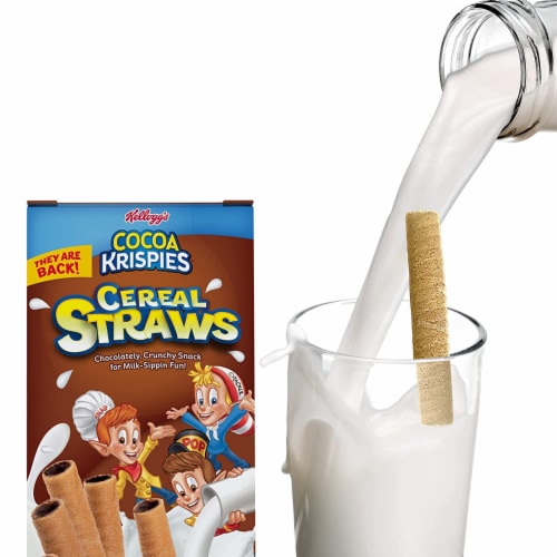 Cocoa Krispies Cereal Straws 18ct (3-pack) Perspective: back