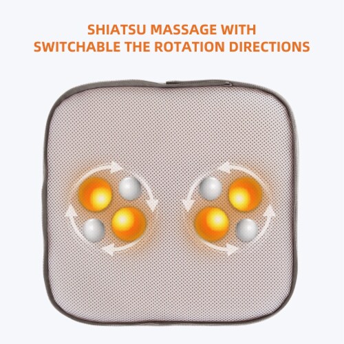 Snailax Shiatsu Full Back & Neck Massager with Heat - 233, 1 - Kroger