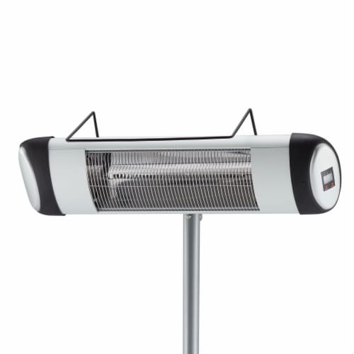 JOMEED 15000W Electric Outdoor Patio Heater with Remote and 3 Heat Settings Perspective: back