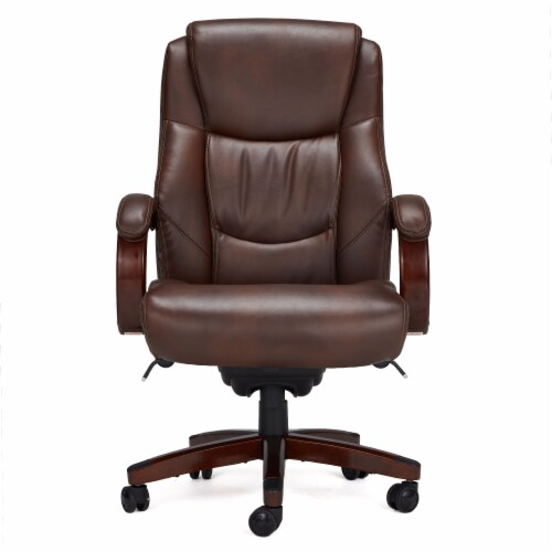 JOMEED Delano Big and Tall Executive Office Chair with Lumbar Support, Brown, 1 Piece Fred Meyer