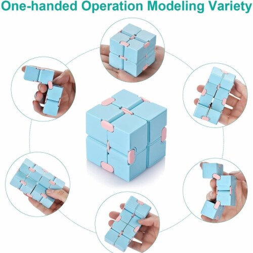 Flip infinite cube desktop toy, cute flip cube, used to relieve anxiety ...