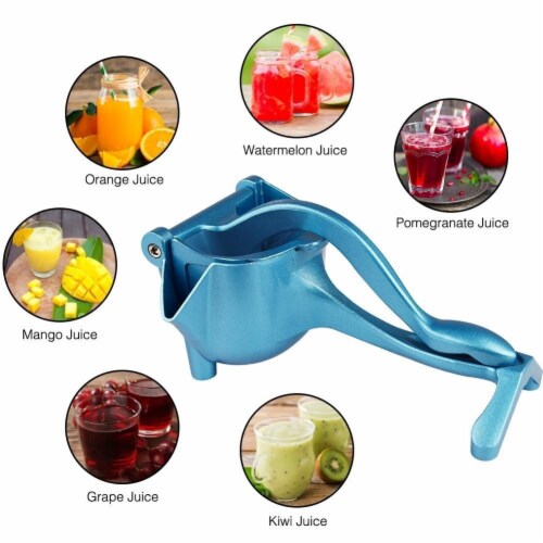 Manual Citrus Juicer, Heavy Duty Hand Press Lemon Squeezer, Metal