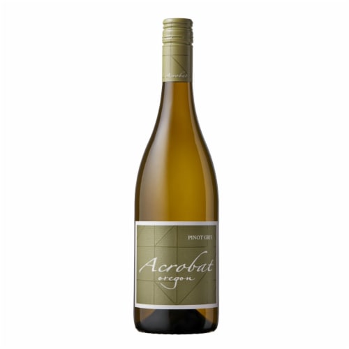 Acrobat Oregon Pinot Gris White Wine Perspective: back