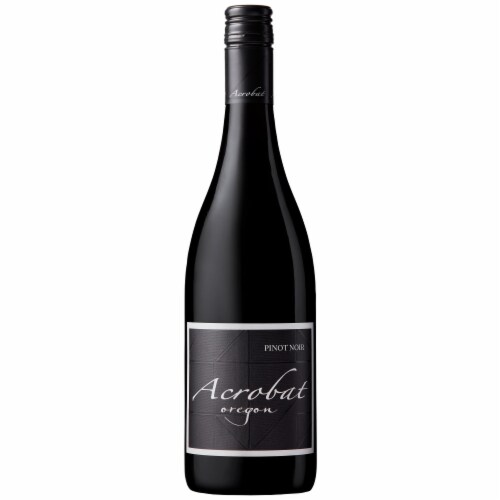 Acrobat Pinot Noir Oregon Red Wine Perspective: back
