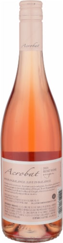 Acrobat Oregon Rose Wine Perspective: back