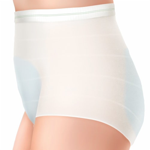 TENA ProSkin Comfort Pants Reusable Knit Pant Brief Style Large / X-Large, 36055, 2 Ct Perspective: back