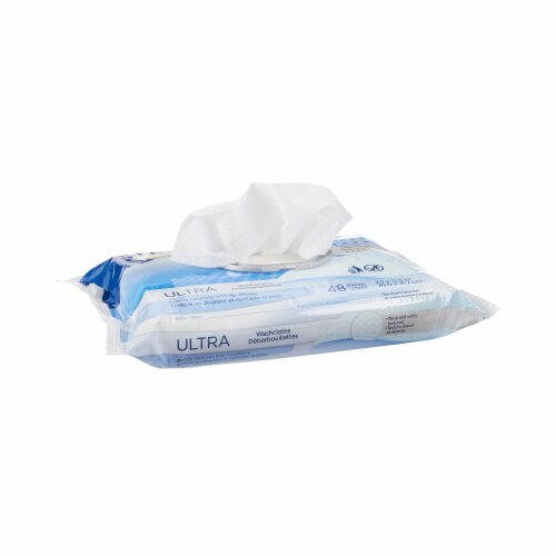 TENA ProSkin Ultra Personal Cleansing Wipe 7-9/10 x 12.5 65720, 1 Pack 48 Wipes Perspective: back
