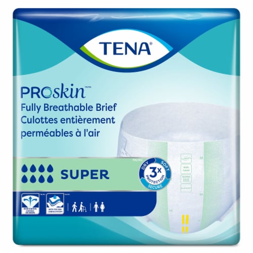 TENA ProSkin Super Incontinence Brief M Overnight, 67401, 28 Ct Perspective: back