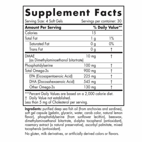 Nordic Naturals® Omega Focus Jr.for Attention & Learning Mini Soft Gels Perspective: back
