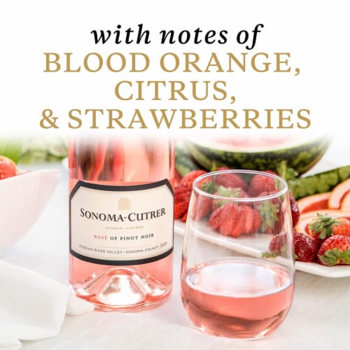 Sonoma-Cutrer Rosé of Pinot Noir Perspective: back
