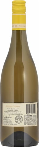 Sonoma-Cutrer Sonoma Coast Chardonnay Dry White Wine Perspective: back