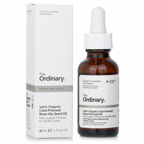 The Ordinary 100% Organic Cold-Pressed Rose Hip Seed Oil 30ml/1oz Perspective: back