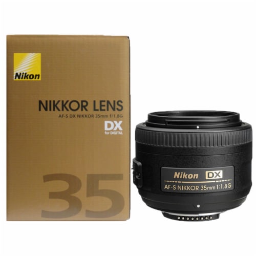 Nikon Af-s Dx Nikkor 35mm F/1.8g Lens + Bundle For Nikon D5600