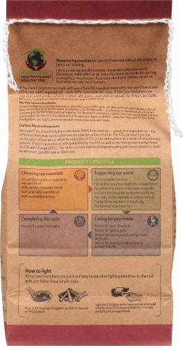 If You Care FSC Certified Firelighters Perspective: back