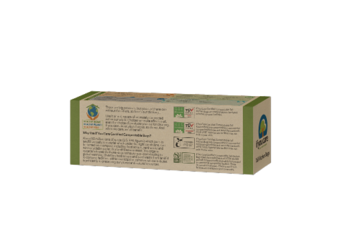 If You Care Compostable Tall Kitchen Bags Perspective: back
