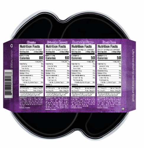 Lantana Assorted Hummus Variety Pack Perspective: back